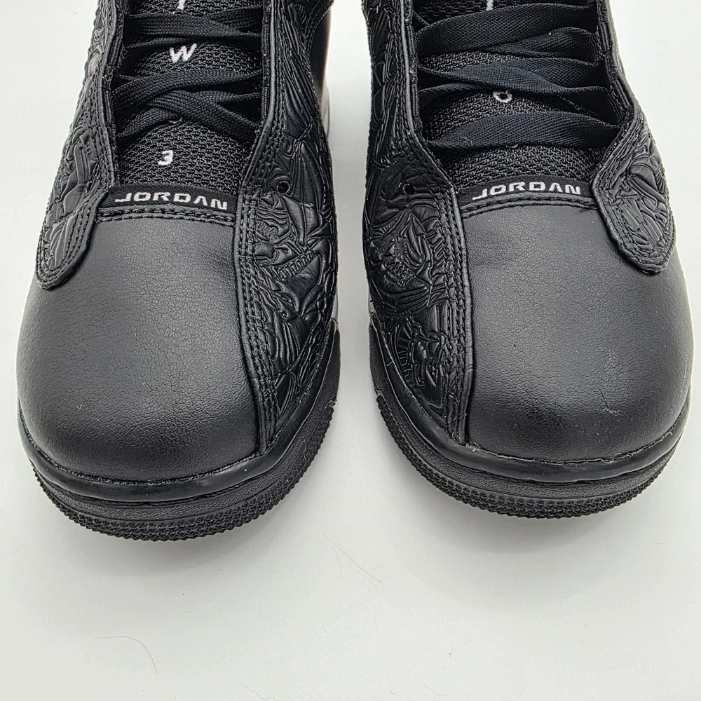 Nike Air Jordan Dub Zero Black Wolf Grey White Laser Men's Boys Sneakers Size 7Y